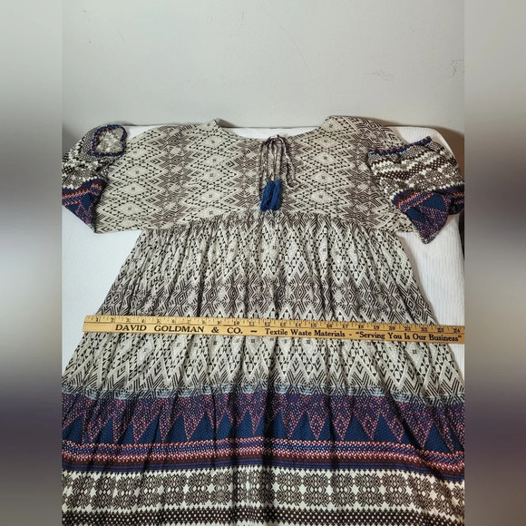 Umgee Boho Southwest Tunic Top sz S - Picture 5 of 8